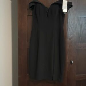 Aqua off shoulder dresse